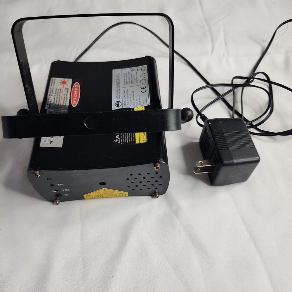 DJ Micro Galaxian II Red/Green Laser Projector American - NO REMOTE